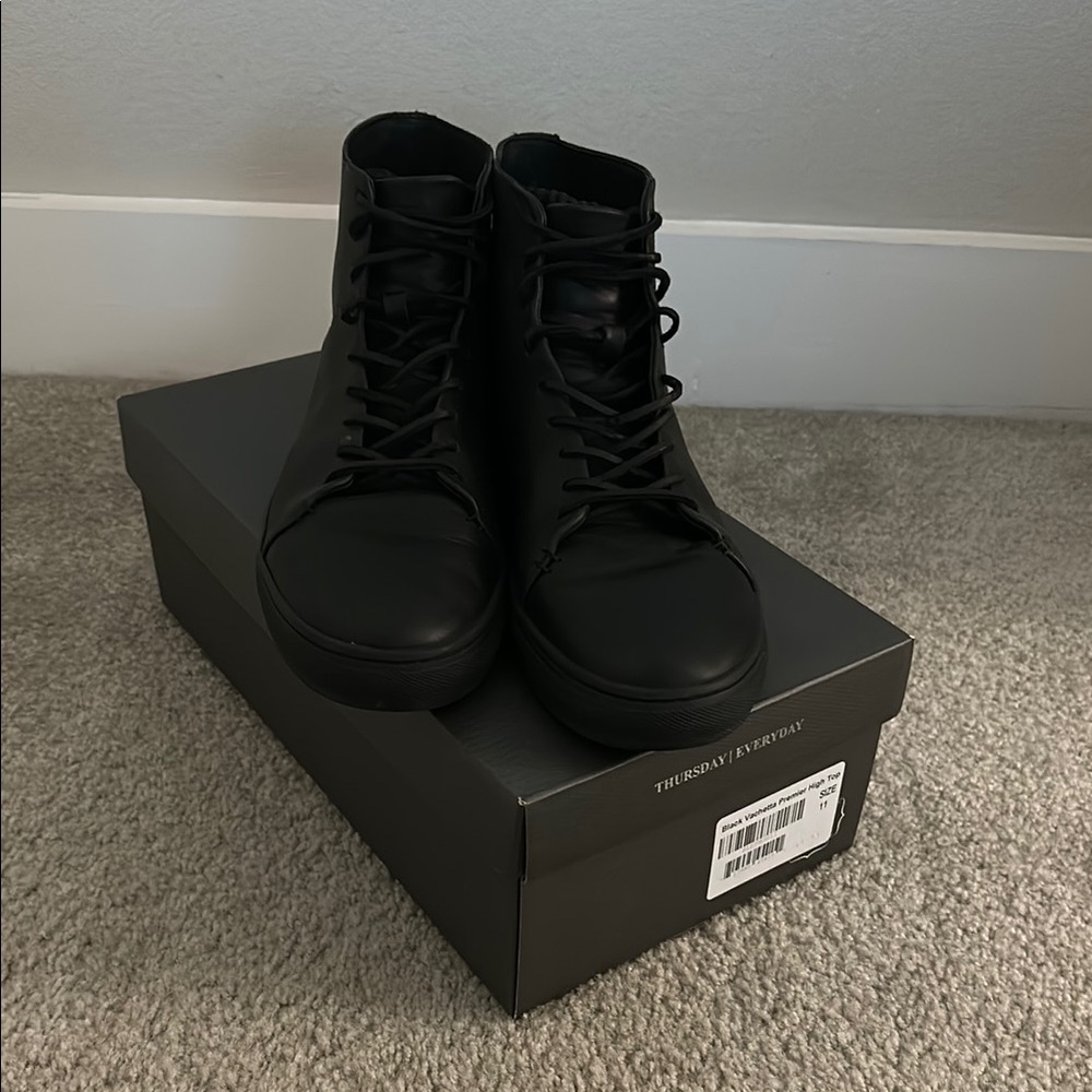 Thursday Boots Black High-Top Sneakers